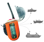 LifeLine Radio - Dive Rated Marine VHF Radio with GPS/DSC - Nautilus